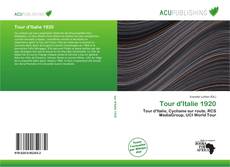 Buchcover von Tour d'Italie 1920