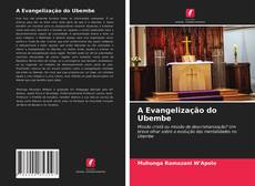 Capa do livro de A Evangelização do Ubembe 