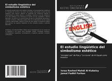 El estudio lingüístico del simbolismo estético kitap kapağı