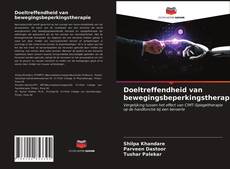 Copertina di Doeltreffendheid van bewegingsbeperkingstherapie