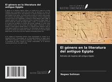 Capa do livro de El género en la literatura del antiguo Egipto 