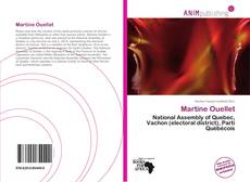 Couverture de Martine Ouellet