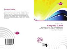 Portada del libro de Rinspeed sQuba