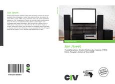 Buchcover von Jüri Järvet