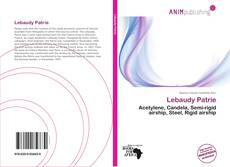 Couverture de Lebaudy Patrie