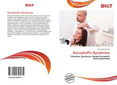 Borítókép a  Korsakoff's Syndrome - hoz