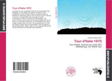 Tour d'Italie 1975 kitap kapağı