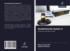 Academische testen II的封面