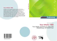 Portada del libro de Tour d'Italie 1980