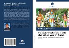 Обложка Maharishi Valmiki erzählt das Leben von Sri Rama