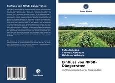 Capa do livro de Einfluss von NPSB-Düngerraten 