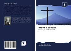 Bookcover of Breve e conciso
