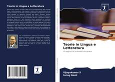 Capa do livro de Teorie in Lingua e Letteratura 
