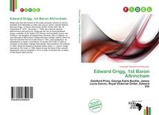 Buchcover von Edward Grigg, 1st Baron Altrincham