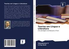 Capa do livro de Teorias em Língua e Literatura 