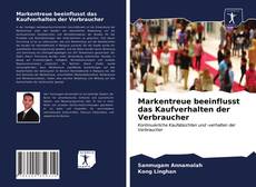 Bookcover of Markentreue beeinflusst das Kaufverhalten der Verbraucher