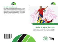 Copertina di David Arnoldo Cabrera