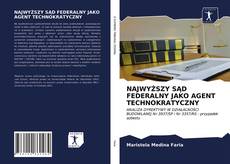Buchcover von NAJWYŻSZY SĄD FEDERALNY JAKO AGENT TECHNOKRATYCZNY