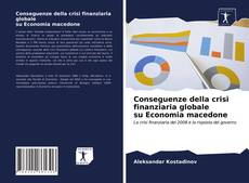 Capa do livro de Conseguenze della crisi finanziaria globale su Economia macedone 