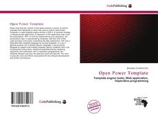 Copertina di Open Power Template