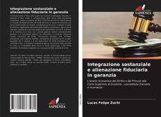 Buchcover von Integrazione sostanziale e alienazione fiduciaria in garanzia