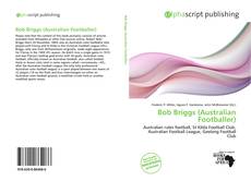 Capa do livro de Bob Briggs (Australian Footballer) 