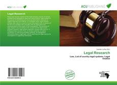 Borítókép a  Legal Research - hoz
