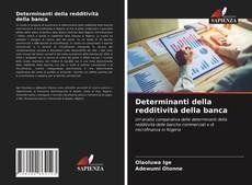 Capa do livro de Determinanti della redditività della banca 