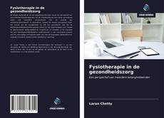 Bookcover of Fysiotherapie in de gezondheidszorg