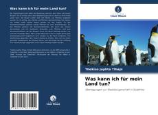 Capa do livro de Was kann ich für mein Land tun? 