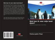 Bookcover of Wat kan ik voor mijn land doen?