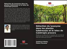 Bookcover of Détection du lysozyme dans les plantes tubéreuses et le latex de Calotropis procera