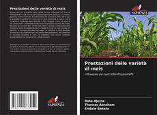 Buchcover von Prestazioni delle varietà di mais
