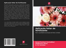 Buchcover von Aplicação foliar de fertilizante
