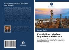 Buchcover von Korrelation zwischen Ölquellen und Gestein