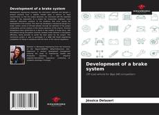 Обложка Development of a brake system