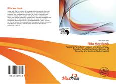 Bookcover of Rita Verdonk