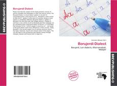 Buchcover von Borujerdi Dialect