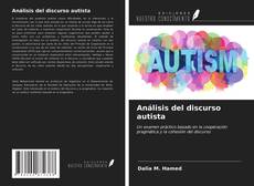 Análisis del discurso autista kitap kapağı