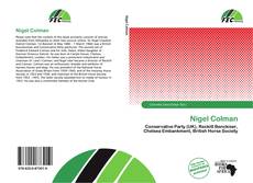 Nigel Colman kitap kapağı