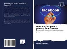 Buchcover von Informações para o público no Facebook