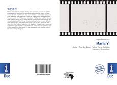 Обложка Maria Yi