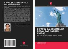 Capa do livro de O PAPEL DA ASSEMBLEIA GERAL DAS NAÇÕES UNIDAS 