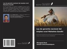 Couverture de Ley de garantía nacional del empleo rural Mahatma Gandhi