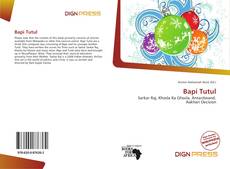 Couverture de Bapi Tutul