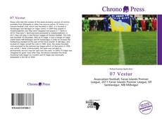 Bookcover of 07 Vestur