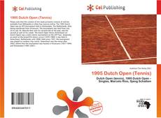 Portada del libro de 1995 Dutch Open (Tennis)