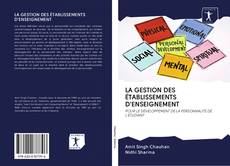 LA GESTION DES ÉTABLISSEMENTS D'ENSEIGNEMENT kitap kapağı