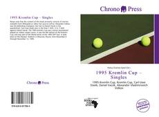 Bookcover of 1995 Kremlin Cup – Singles