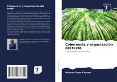 Coherencia y organización del texto kitap kapağı
